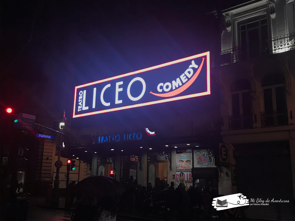 Teatro Liceo Comedy, Buenos Aires | Mi Blog de Aventuras | 2018