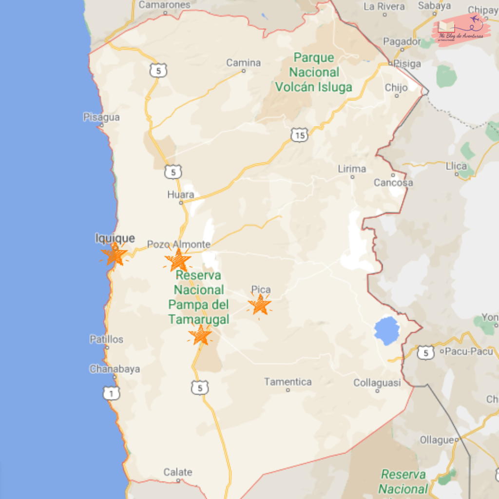 Viajar por la región de Tarapacá Chile