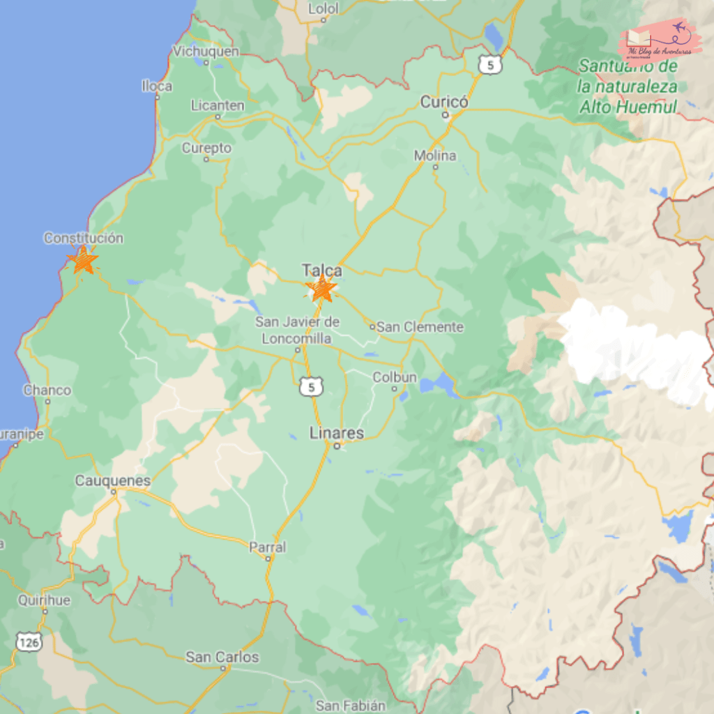 Viajar por la región del Maule Chile