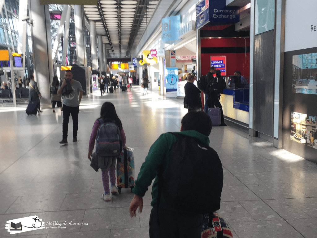 Aeropuerto Heathrow, Londres | Mi blog de aventuras | 2017