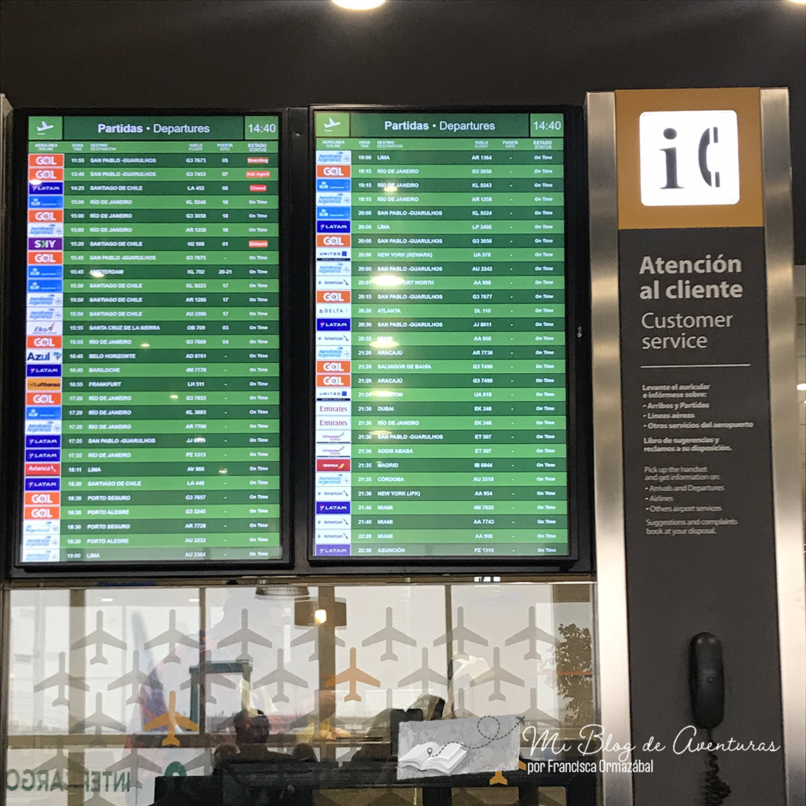 Aeropuerto Ezeiza - Ministro Pistarini | Mi Blog de Aventuras | 2018