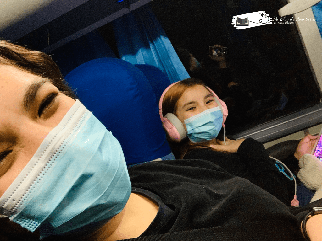 Viaje en bus desde Santiago a Viña del Mar