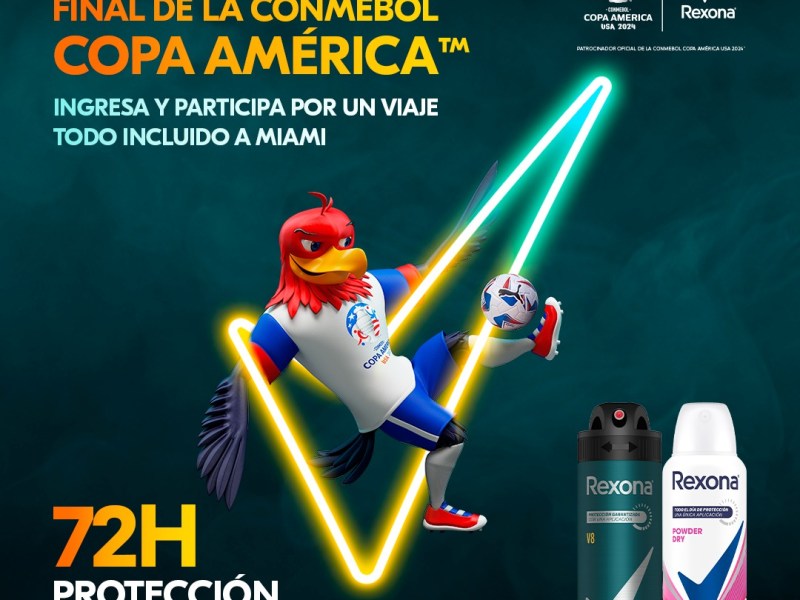 Rexona te lleva a la final de la Copa America 2024&nbsp;⚽🥳