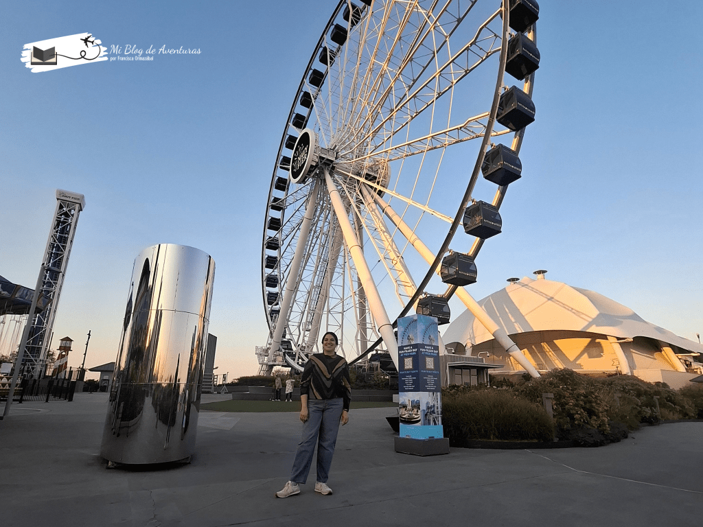 Rueda de Chicago en Navy Pier, Chicago | Mi blog de Aventuras | 2024