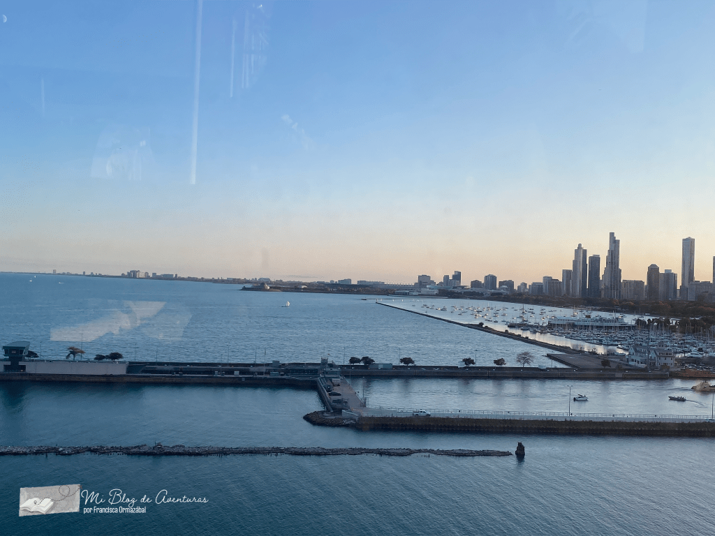 Viste desde la Rueda Centenerio en Navy Pier,  Chicago Illinois | Mi Blog de Aventuras | 2024