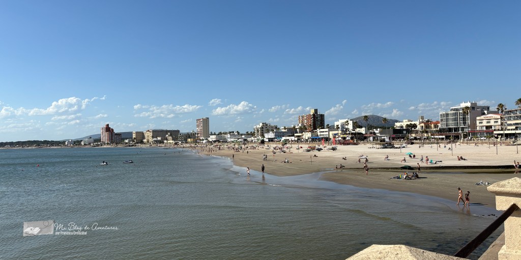 Playa de Piriapolis desde las Rambla de los Ingleses | Mi Blog de Aventuras | 2025